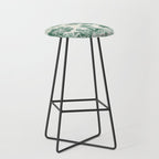 Green Toile de Jouy Stool Gallery Image 1