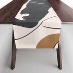 Abstract Minimal Horse 3 Table Runner Gallery Image 1