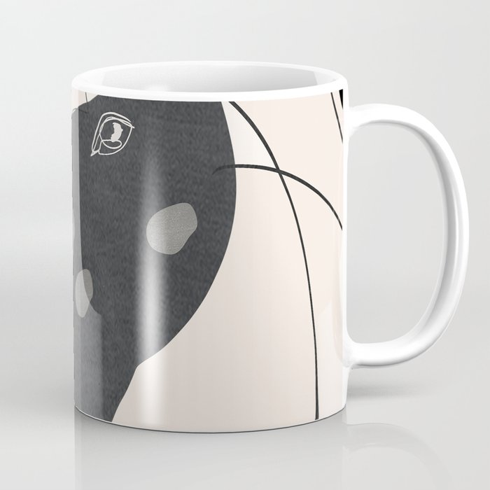 Abstract Minimal Horse 3 Coffee Mug Gallery Image 1