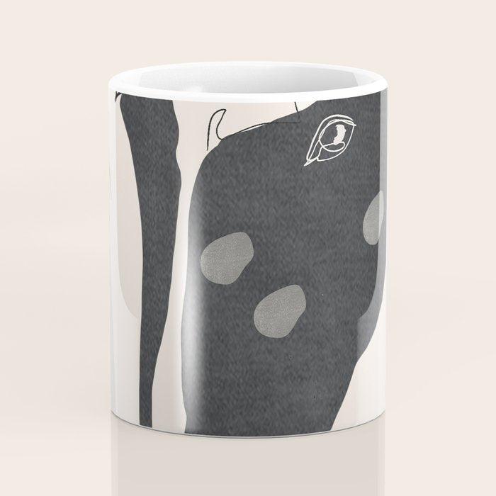 Abstract Minimal Horse 3 Coffee Mug Gallery Image 4