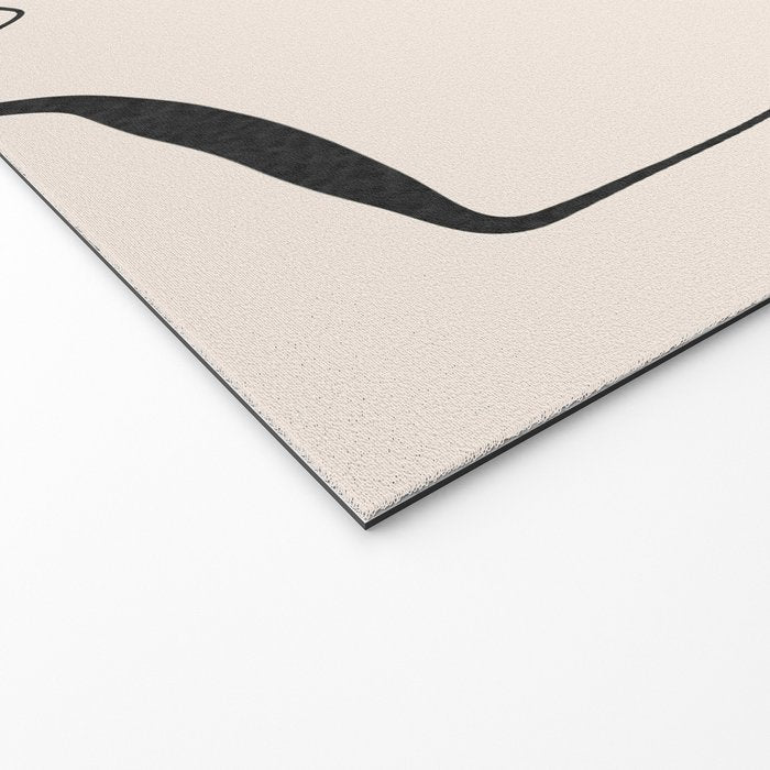 Abstract Minimal Horse 3 Welcome Mat Gallery Image 2