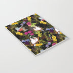 Vintage & Shabby Chic - Tropical Night Bird Flower Garden Notebook Gallery Image 3