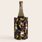 Vintage & Shabby Chic - Tropical Night Bird Flower Garden Wine Chiller Gallery Image 1