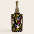 Vintage & Shabby Chic - Tropical Night Bird Flower Garden Wine Chiller Gallery Image 2