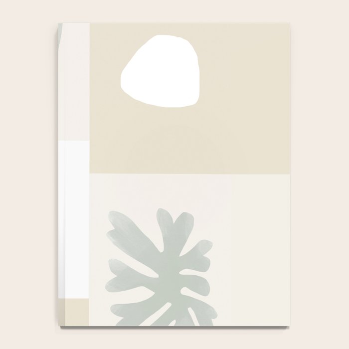 Modern Corals | Sage Green Notebook Gallery Image 4
