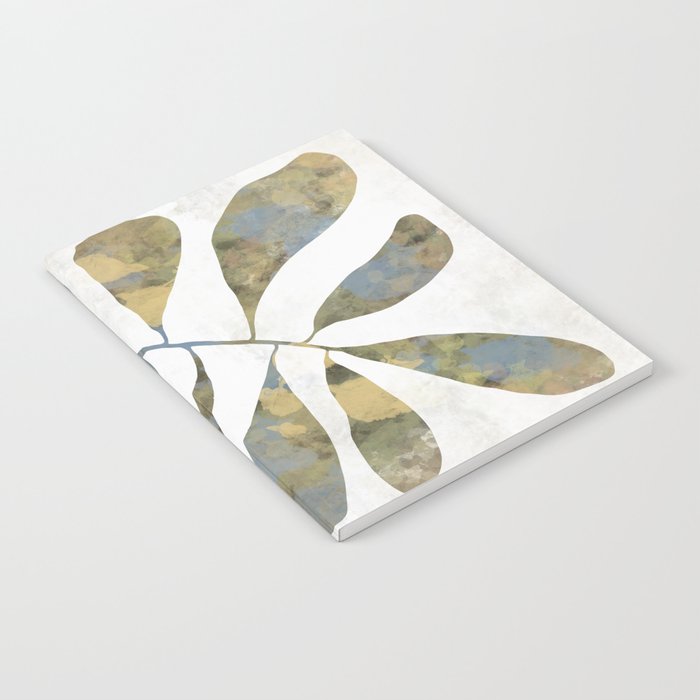 Silhouette plant acrylic Notebook