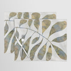 Silhouette plant acrylic Placemat Gallery Image 1