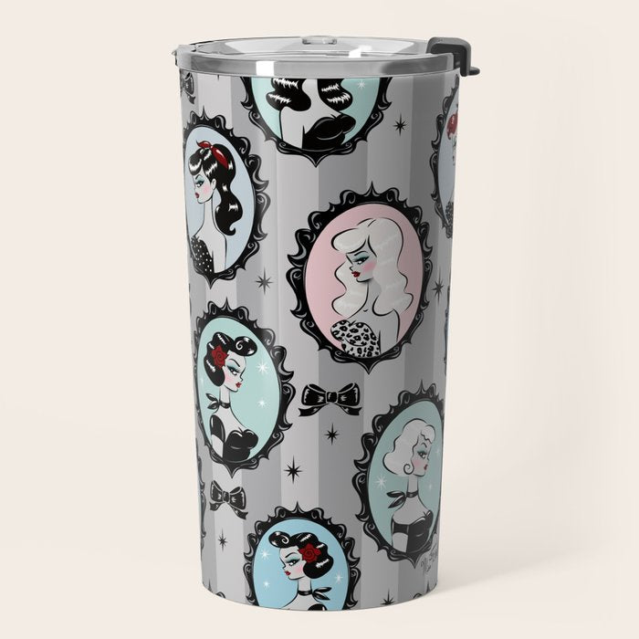 Cameo Dolls Travel Mug Gallery Image 2