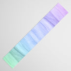 Layers Blue Ombre - Watercolor Abstract Table Runner Gallery Image 3