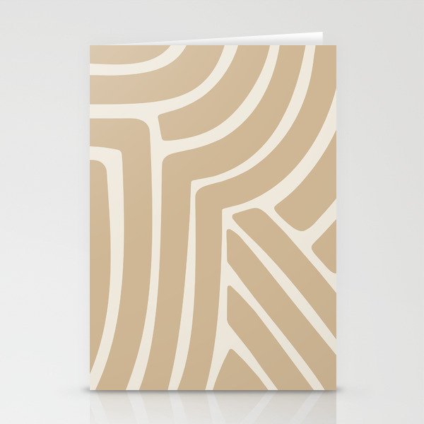 Abstract Stripes LXXXIII Stationery Card Gallery Image 2