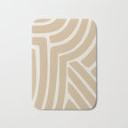 Abstract Stripes LXXXIII Bath Mat Gallery Image 1