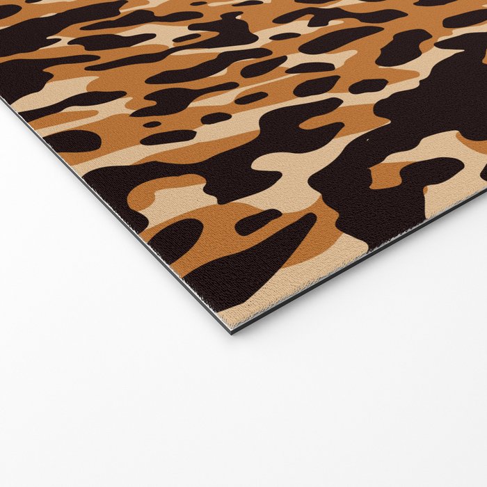 Animal Print Leopard Pattern Welcome Mat Gallery Image 2
