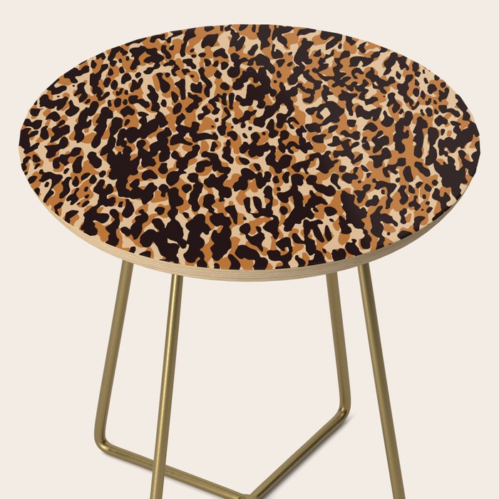 Animal Print Leopard Pattern Side Table Gallery Image 2
