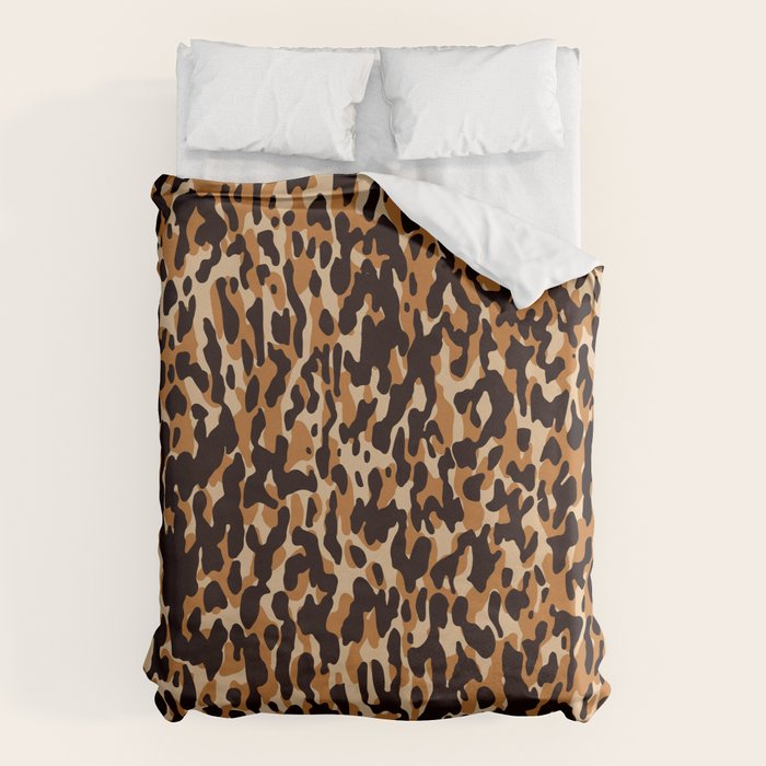 Animal Print Leopard Pattern Duvet Cover Gallery Image 6