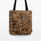 Animal Print Leopard Pattern Tote Bag Gallery Image 1
