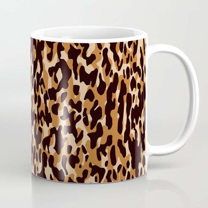 Animal Print Leopard Pattern Coffee Mug Gallery Image 1