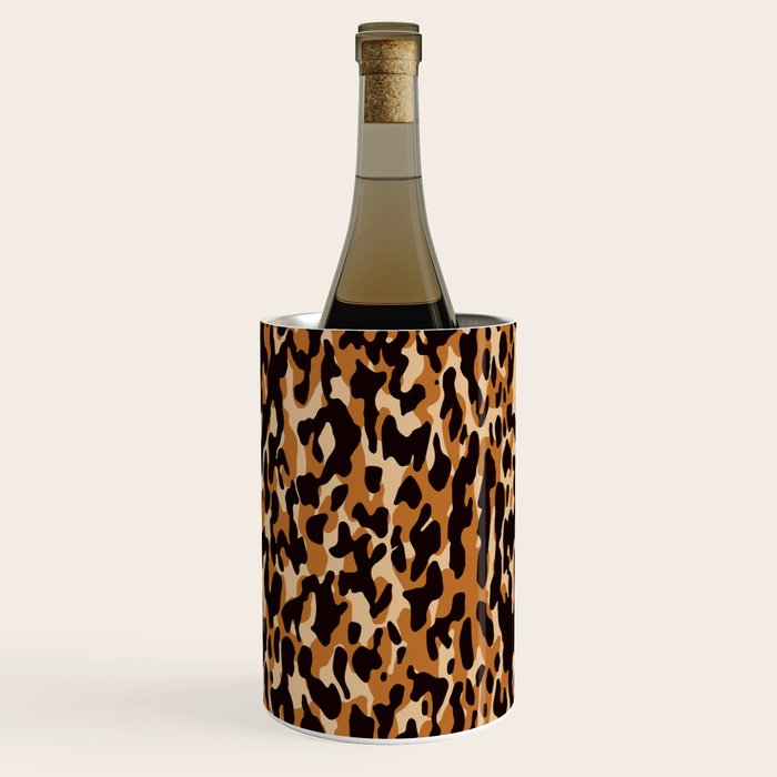 Animal Print Leopard Pattern Wine Chiller Gallery Image 3