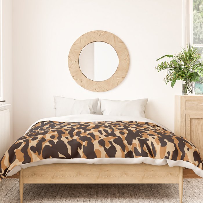 Animal Print Leopard Pattern Duvet Cover Gallery Image 3