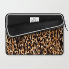 Animal Print Leopard Pattern Laptop Sleeve Gallery Image 2