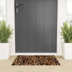 Animal Print Leopard Pattern Welcome Mat Gallery Image 3