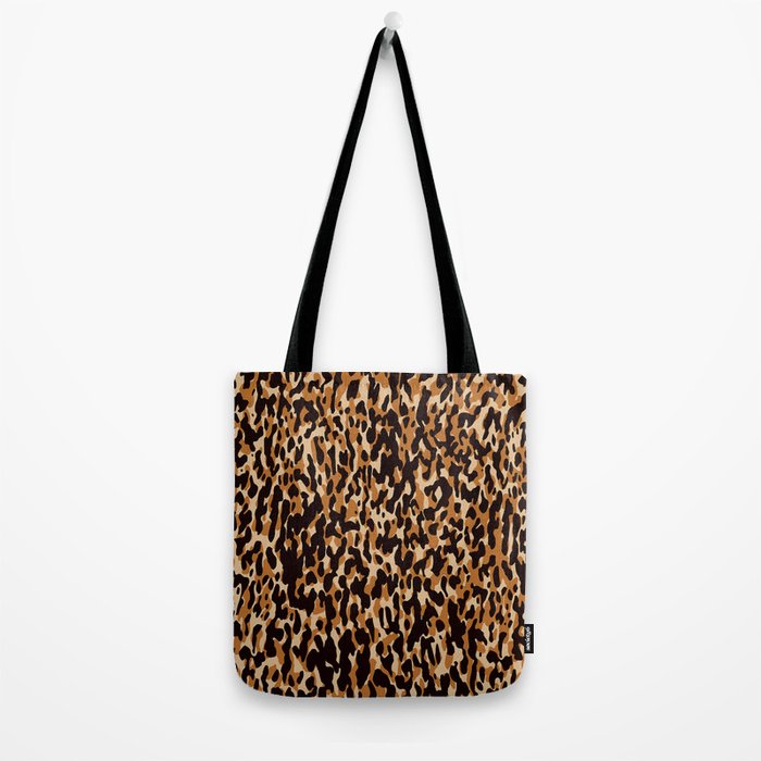 Animal Print Leopard Pattern Tote Bag Gallery Image 2