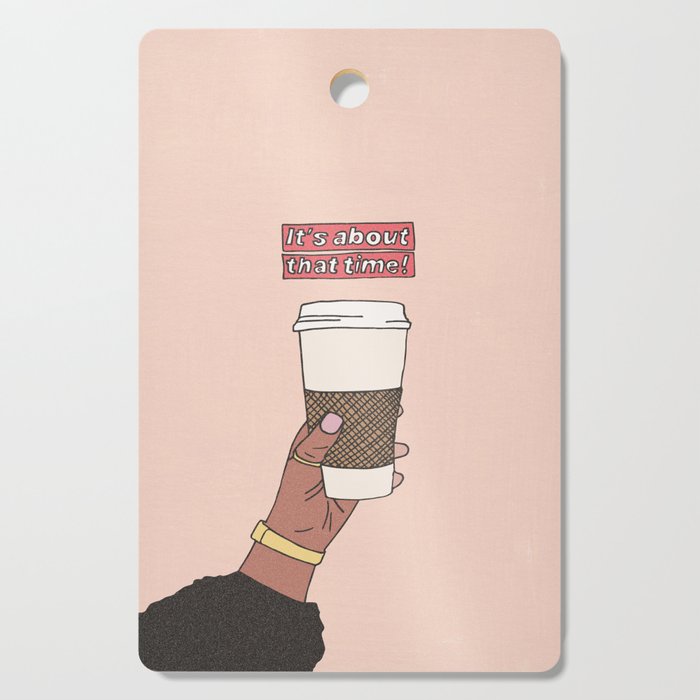 Coffee Time Cutting Board Gallery Image 1