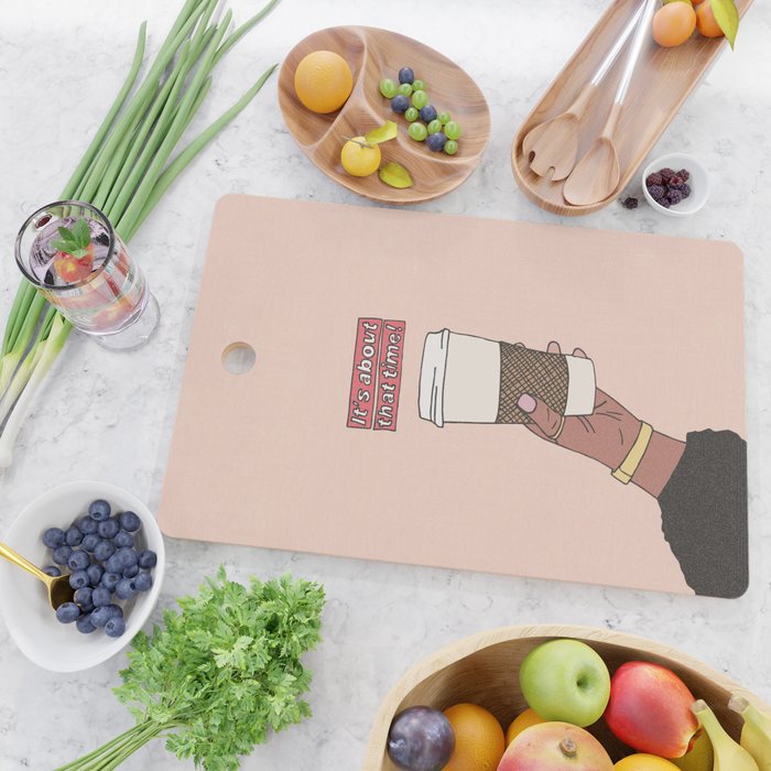 Coffee Time Cutting Board Gallery Image 2