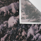 Snowy Path Wall Tapestry Gallery Image 3