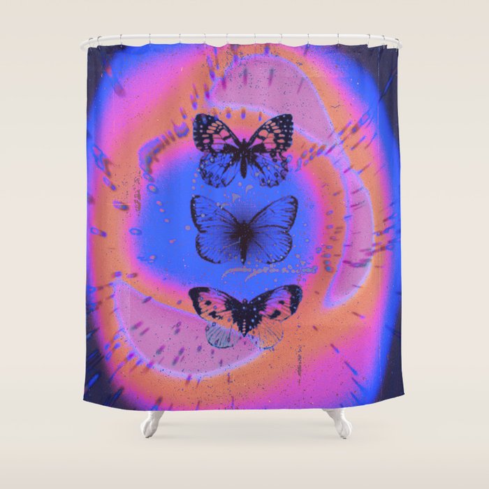 Transformation Shower Curtain Gallery Image 1