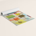 Mid-Century Modern Art 1.3 -  Graffiti Style Yoga Mat Gallery Image 2