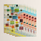 Mid-Century Modern Art 1.3 -  Graffiti Style Wrapping Paper Gallery Image 3