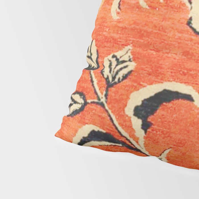 Vintage Floral Persian Rug Print Pillow Sham Gallery Image 4