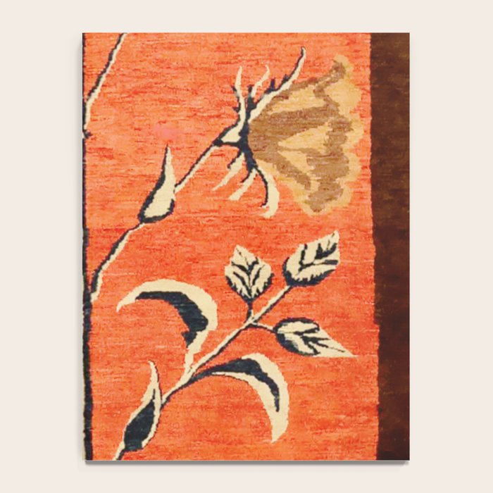 Vintage Floral Persian Rug Print Notebook Gallery Image 4