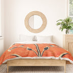 Vintage Floral Persian Rug Print Duvet Cover Gallery Image 3