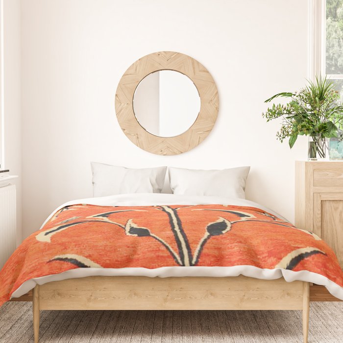 Vintage Floral Persian Rug Print Duvet Cover Gallery Image 3