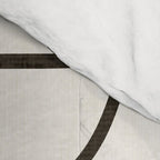 Minimalist Black White Abstract Line Art Comforter Gallery Image 4