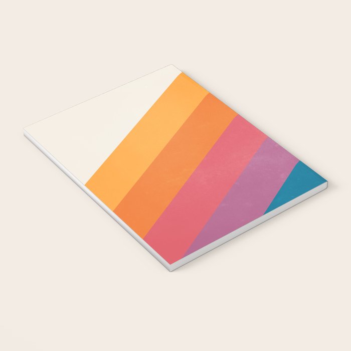Candy Chevrons: Vintage 80s California Edition Notebook Gallery Image 3