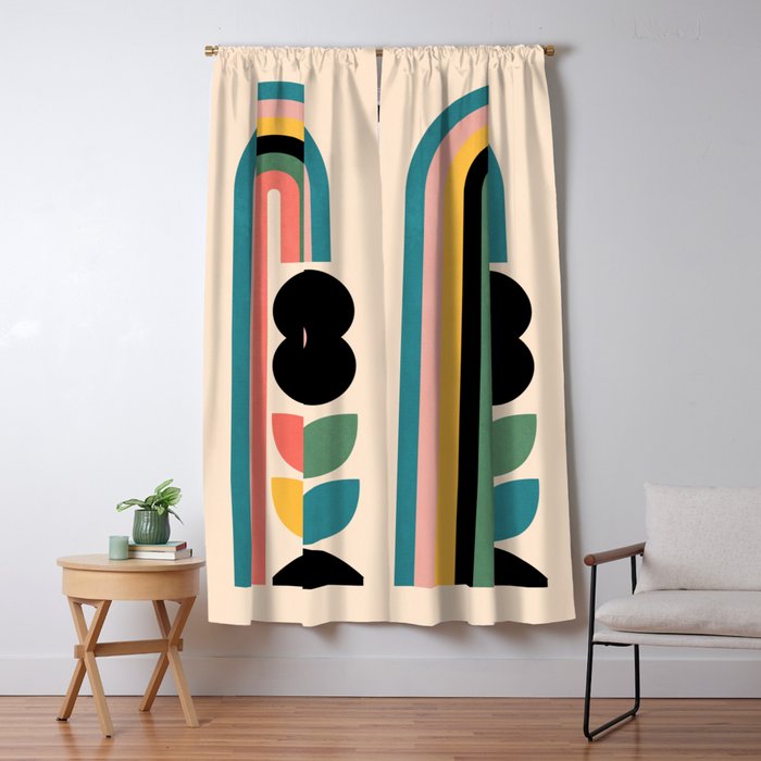 Rainbow Window Curtain Gallery Image 1