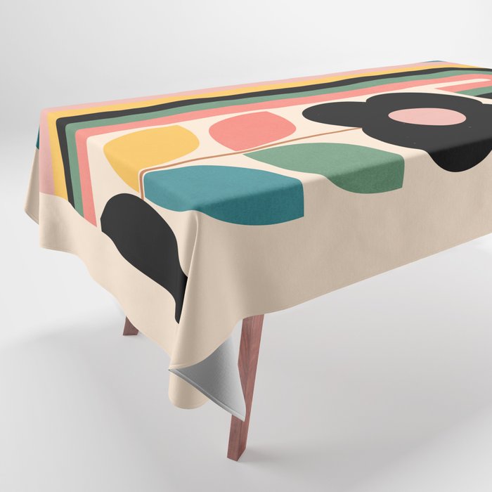 Rainbow Tablecloth Gallery Image 1