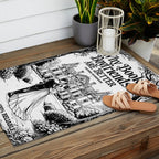Why Book Boyfriends Are Better Funny Bookish Romance Cover Outdoor Rug Gallery Image 2