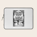 Why Book Boyfriends Are Better Funny Bookish Romance Cover Laptop Sleeve Gallery Image 1