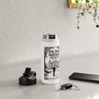Why Book Boyfriends Are Better Funny Bookish Romance Cover Water Bottle Gallery Image 4