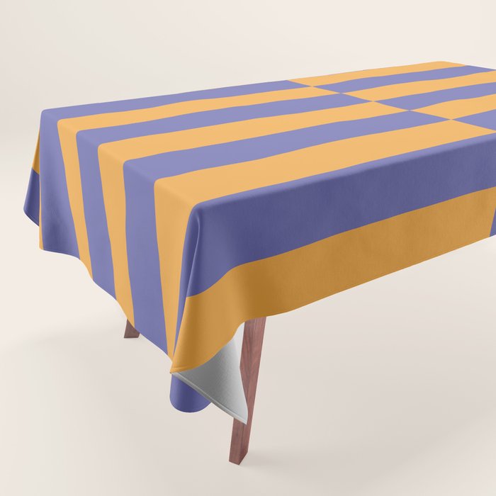 Strippy - Peri and Mango Tablecloth Gallery Image 1
