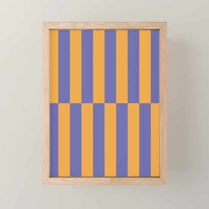 Strippy - Peri and Mango Mini Art Print Gallery Image 1