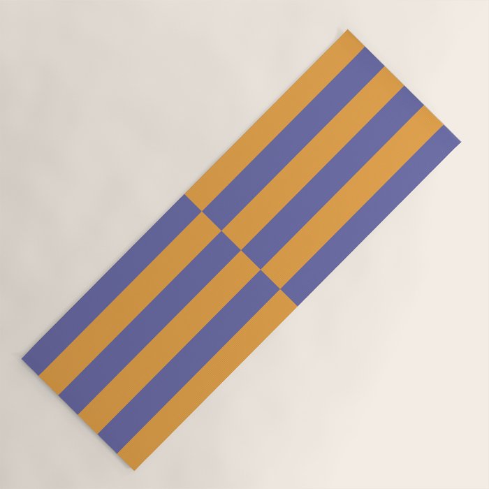 Strippy - Peri and Mango Yoga Mat Gallery Image 1