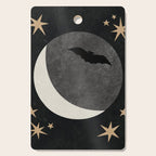 Halloween Bat and Moon Cutting Board Gallery Image 1