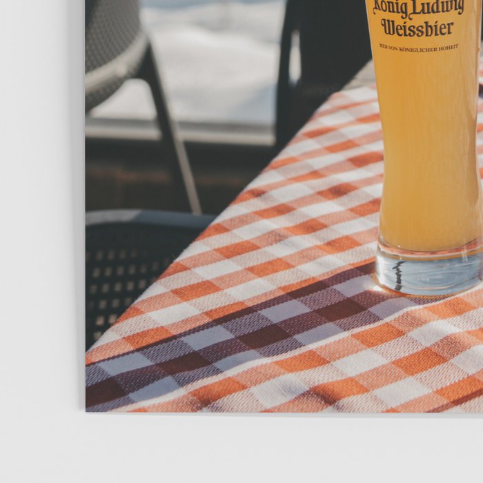 Après-ski drinks atop the Dolomites ski resort | Aperol Spritz with a view | Cocktail Photography  Poster Gallery Image 3