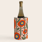 Flower Market Amsterdam, Abstract Modern Floral Print Wine Chiller Gallery Image 3