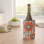 Flower Market Amsterdam, Abstract Modern Floral Print Wine Chiller Gallery Image 4