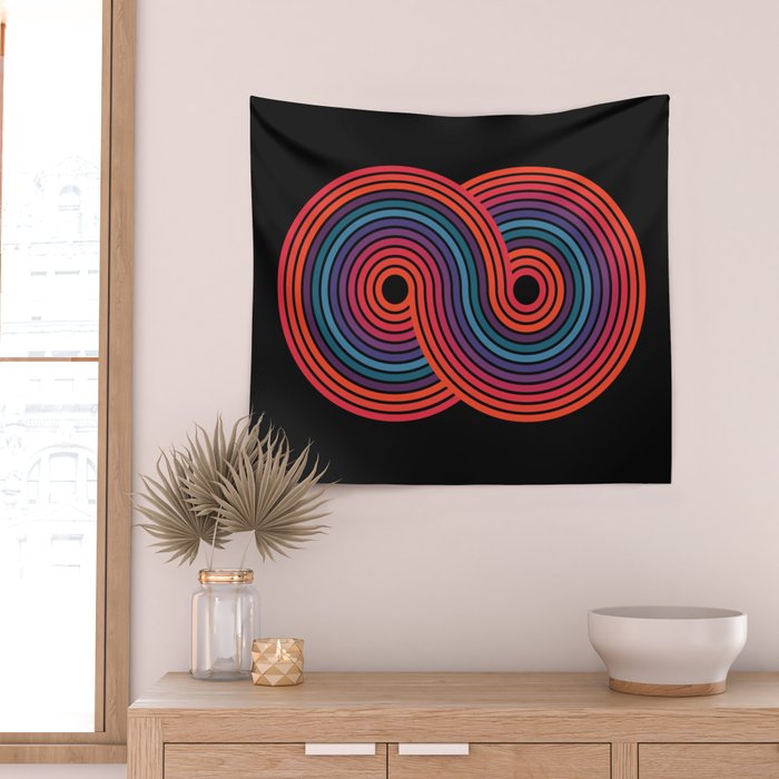 Candy Joyride: Sonar Night Edition Wall Tapestry Gallery Image 2